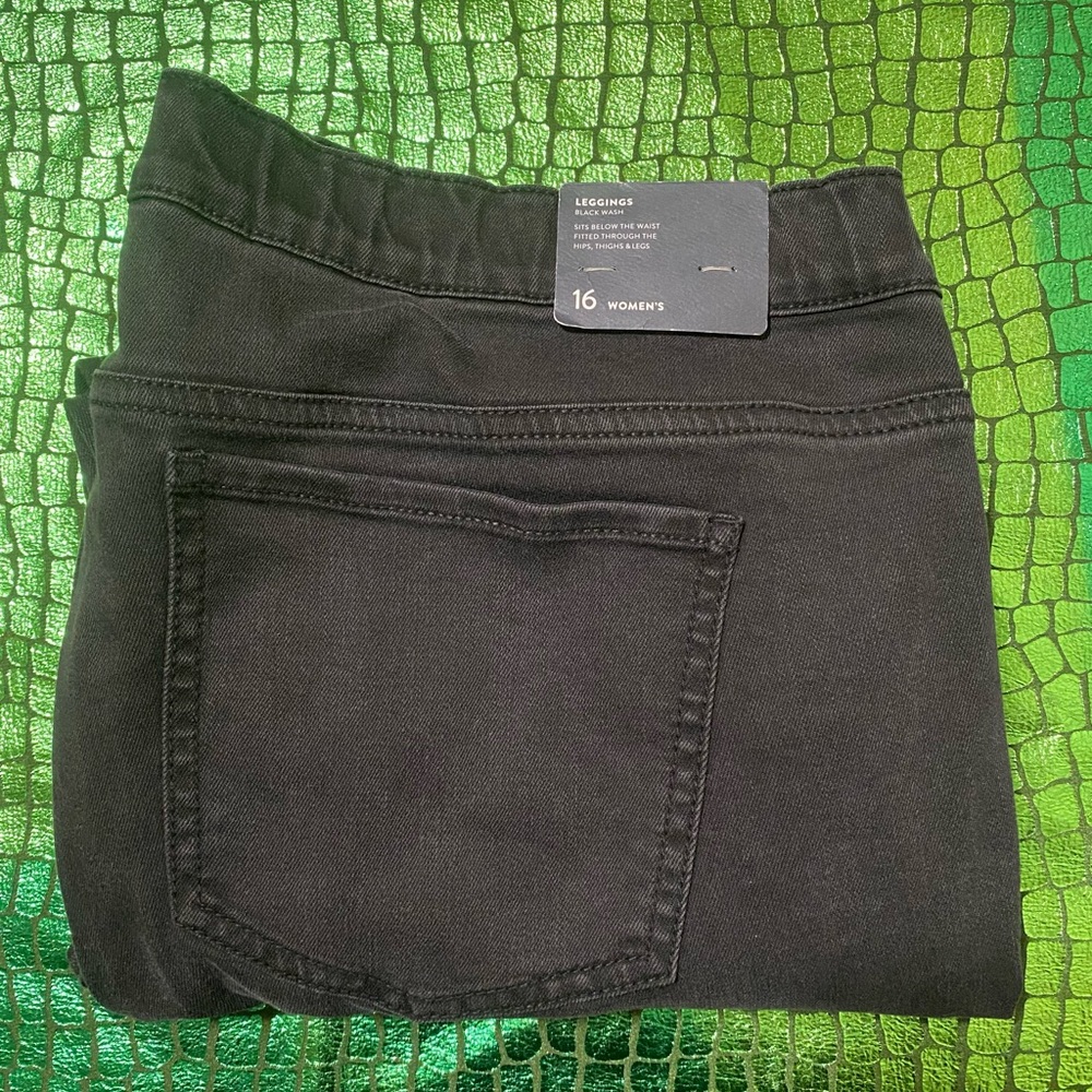 J. Jill denim 5 pocket Leggings size 16W